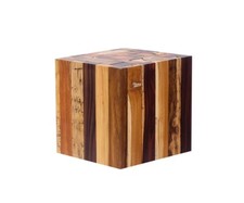Side Table Coffee Table Wood Driftwood Stool Wooden Block Solid Stable