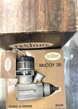 VINTAGE TESTORS MCCOY 35 SERIES 21 ENGINE