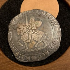 King Charles 1st Silver Half