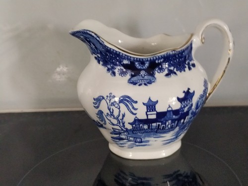 Burleigh ware blue white - ware,