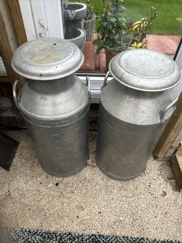 Milk churn gallon with lid - gallon,