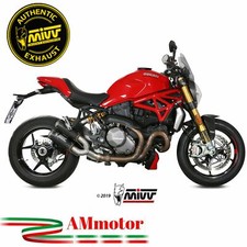 Mivv Ducati Monster 1200 2021 Exhaust Motorcycle 2 Silencer Slip-On MK3 Carbon