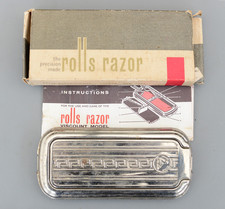 Vintage Rolls Razor Shaving