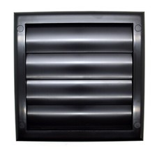 Black Gravity Flap Wall Outlet