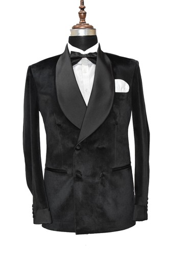 Men black smoking - black, jackets
