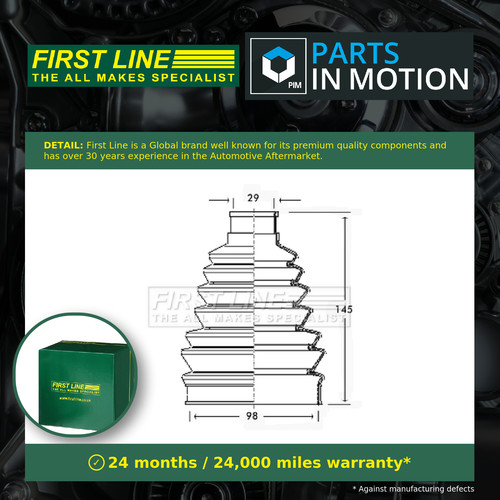 Joint boot fits - joint, vw