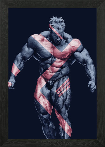 Jay cutler bodybuilder framed - cutler,
