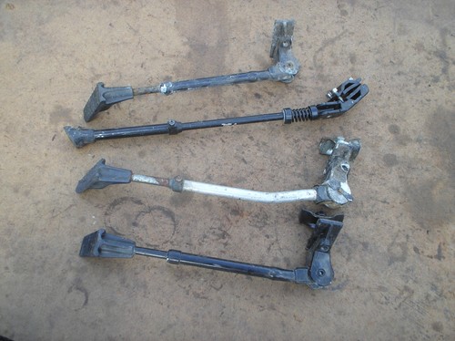 Alloy side stands job lot - x4,