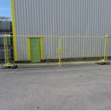 7m Temporary Fencing Sliding Vehicle Gate
