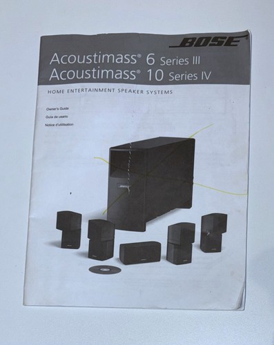 Bose acoustimass speaker - acoustimass, 6