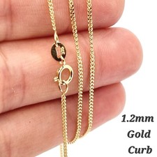9 ct Gold Chain Necklace 375