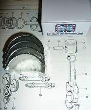 TRIUMPH BONNEVILLE T120 T140 BIG END SHELLS STD 99-7040 (70-3586) LF HARRIS