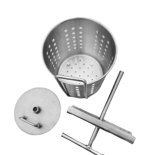 Manual juicer press - juicer, barrel