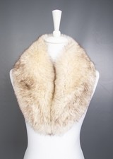 1413 GLAMOROUS REAL BLUE FOX FUR COAT LUXURY FUR JACKET STOLE BEAUTIFUL LOOK