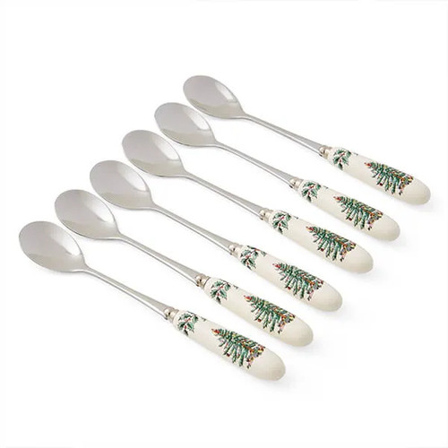 Spode christmas tree set 6 - christmas, of