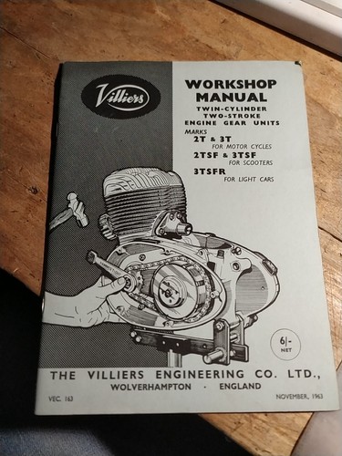 Villiers twin 1963 2t 3t - 9.1,
