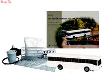 Faller Car System MB O405 Bus Starter Set V , HO Scale