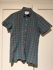 Brutus Trimfit green tartan