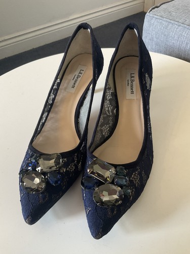 Bennett blue lace - lace, kitten