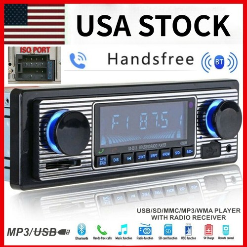 Bluetooth vintage car - car, fm