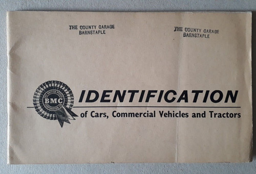 Bmc identification cars - bmc,
