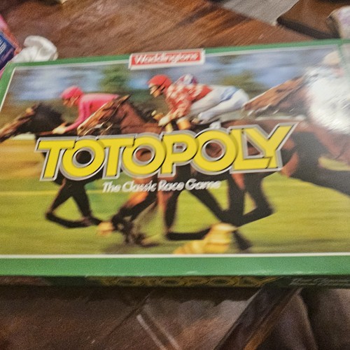 Totopoly board game - game, rare