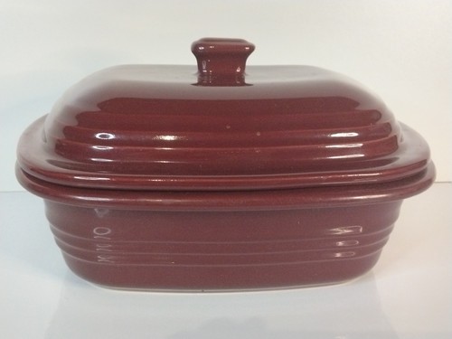 Pampered chef stoneware rect - 'pampered,