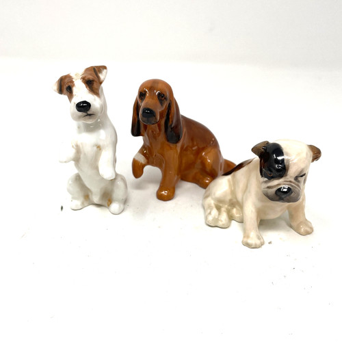 Royal doulton dog figurine set - doulton,