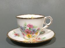 Royal Stafford Bone China “ Virginia Stock “ Tea Cup & Saucer