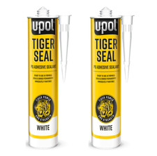 2 x Upol Tiger Seal White