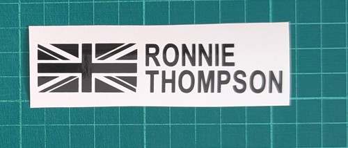 Personalised england flag - x,