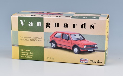 Vanguards volkswagen golf - 1:43,