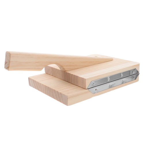 Pizza dough press wooden - pizza,