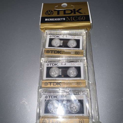 New tdk microcassette 60 - new,