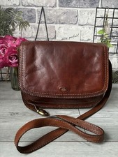 THE BRIDGE medium bag crossbody messenger chestnut very good condition
