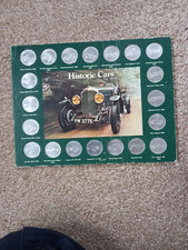 HISTORIC CARS COIN COLLECTION