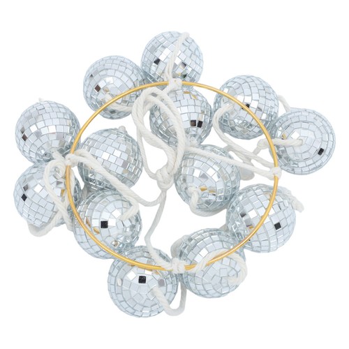 Disco ball wind chime mirror - ball,