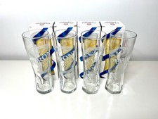 4 X Peroni Half Pint Glasses