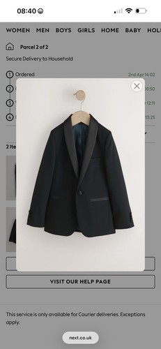 Black regular fit - black, tuxedo