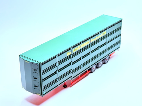 Corgi livestock trailer model - trailer,