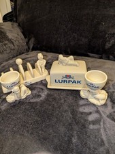 Vintage Lurpak breakfast set