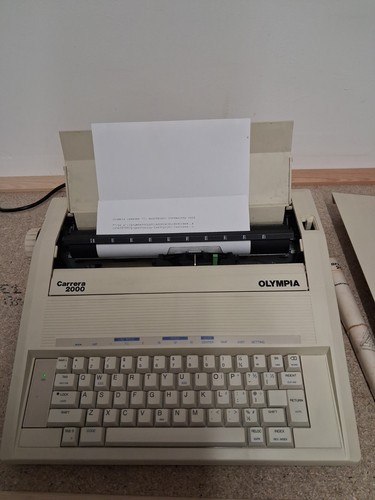 Vintage olympia carrera 2000 - olympia,