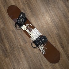 Burton Custom Wide 162W Talon Men's Snowboard w/ Bindings USA 2010s Camber Rare