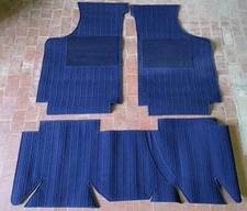 Fiat 128 sport coupè e 128 3P. Serie tappetini gomma. Vari colori.