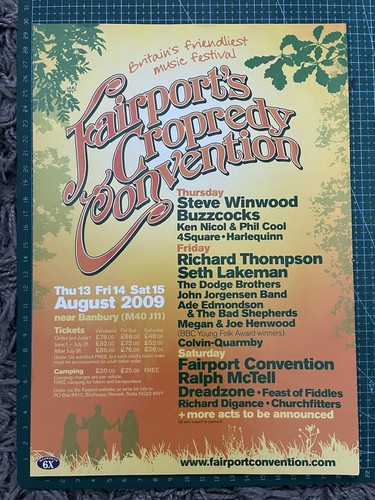 Cropredy festival 2009 - cropredy,