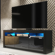 Modern 160cm | TV Unit | Cabinet | TV Stand | High Gloss/Matt  Doors | Free LED