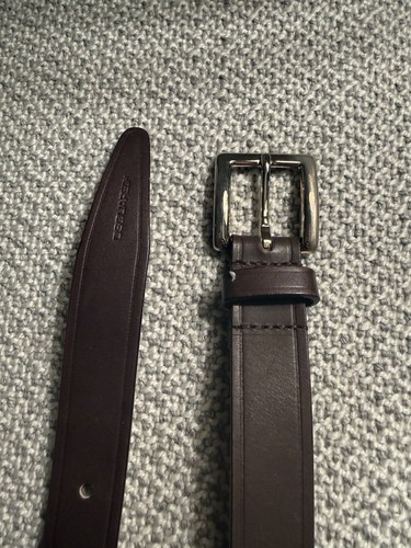 Dsquared2 brown leather belt - leather,