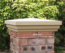 Fluted Cast Stone Pier Caps, 2