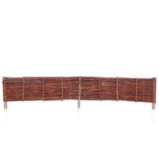 Willow wicker lawn edging - willow,