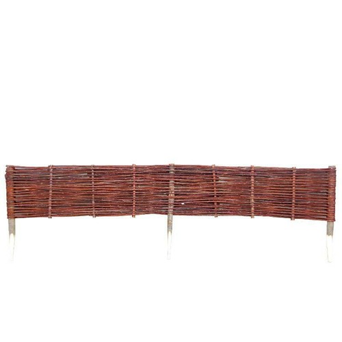 Willow wicker lawn - lawn, edging